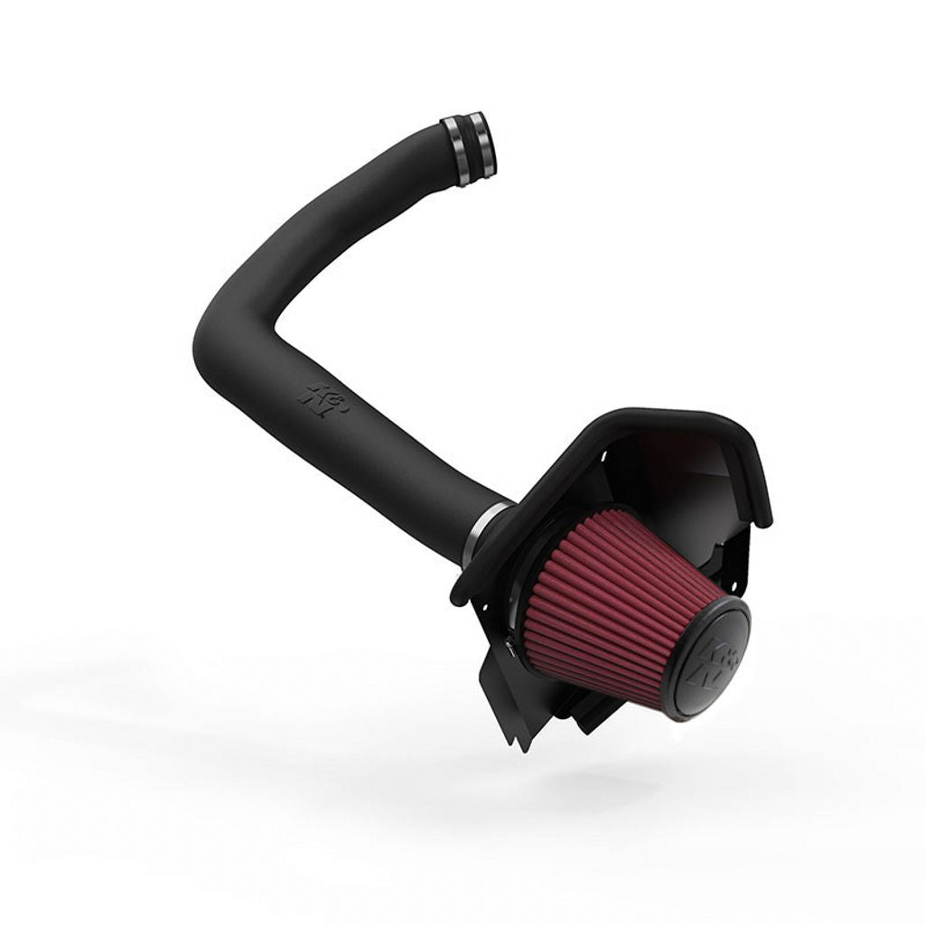 K&N 63-1564 Performance Air Intake System AIRCHARGER; DODGE CHARGER V6-3.6L F/I, 2011-2017 Photo-0