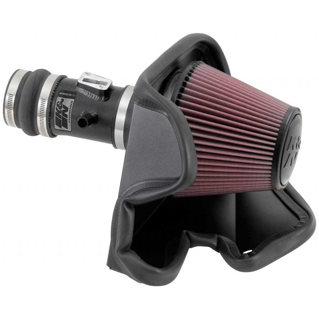 K&N 69-7063TTK Performance Air Intake System TYPHOON; NISSAN ALTIMA V6-3.5L F/I, 2013-2017 Photo-0