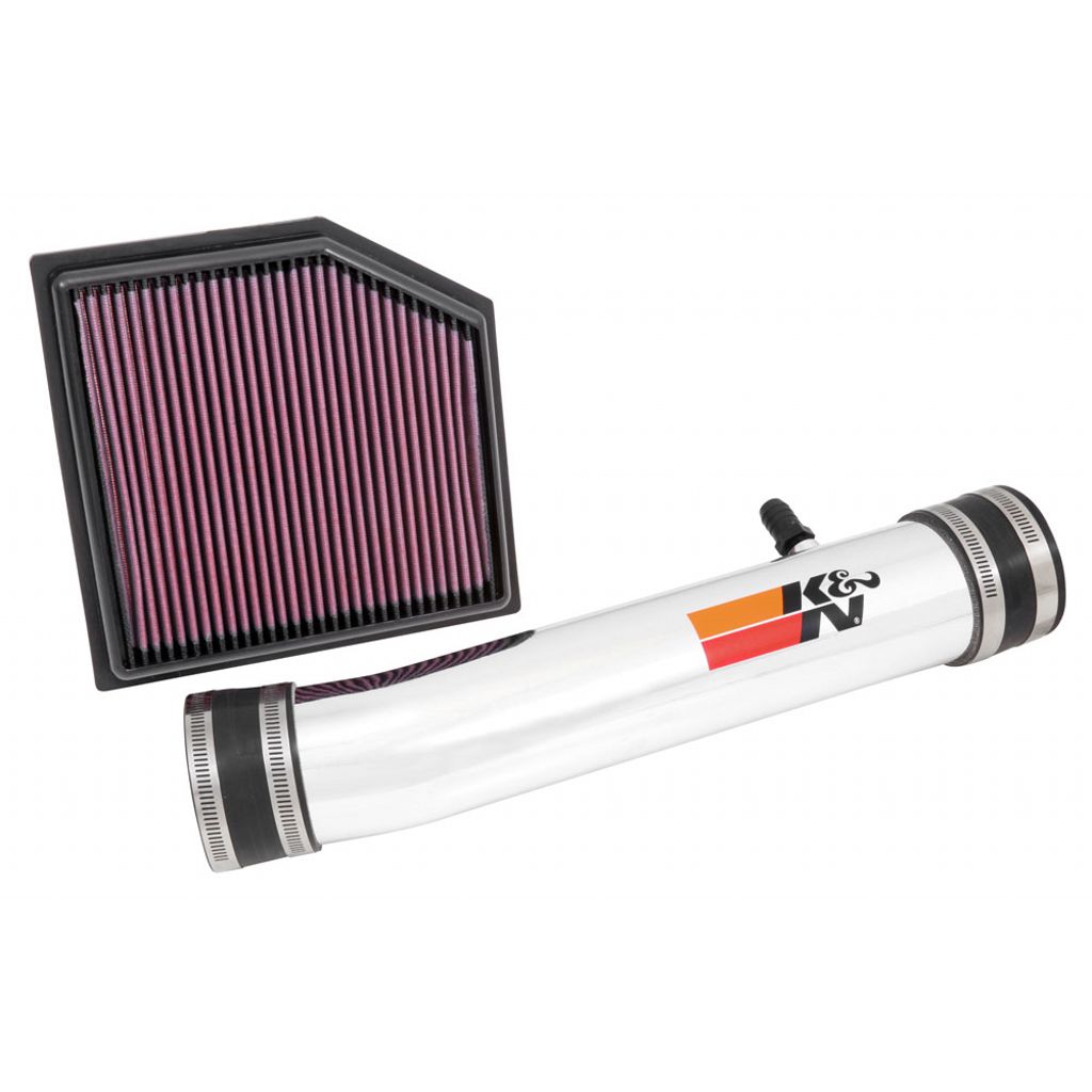 K&N 69-8704TP Performance Air Intake System TYPHOON; LEXUS GS350 V6-3.5L F/I, 2013-2014 Photo-0