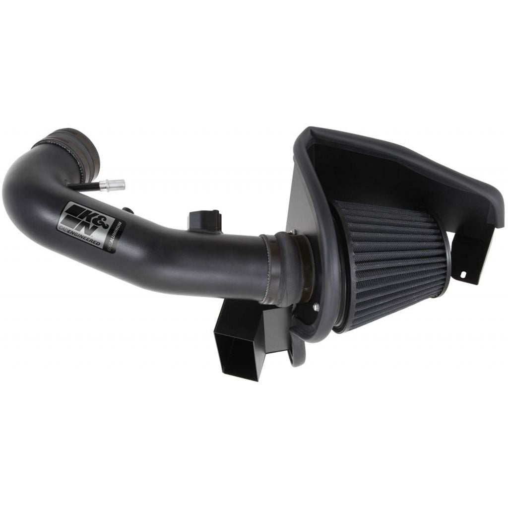 K&N 71-3527 Performance Air Intake System PERF. INTAKE KIT; FORD MUSTANG GT, 5.0L, 11-14 Photo-0