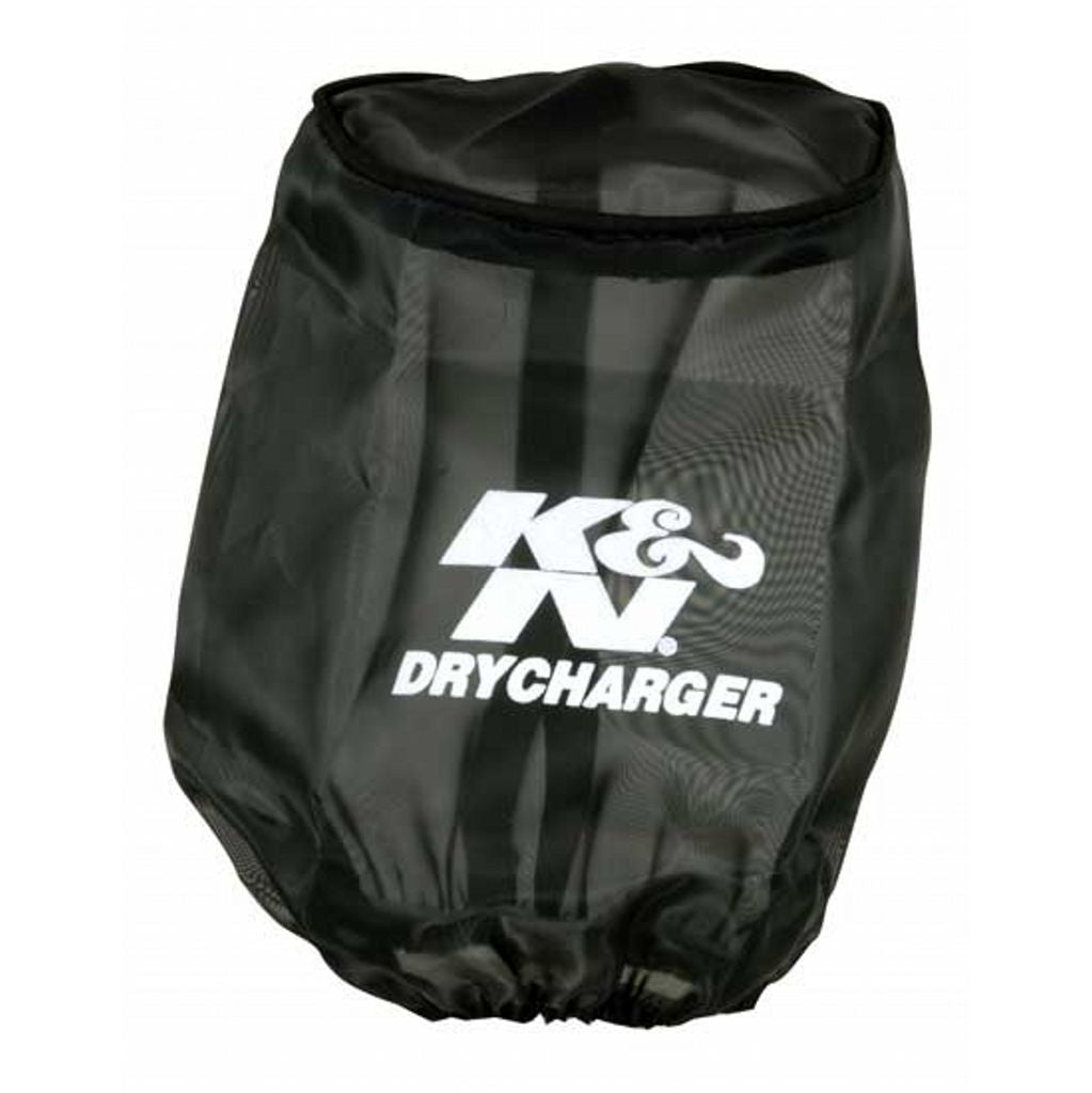 K&N PL-5207DK Air Filter Wrap DRYCHARGER; PL-5207, BLACK Photo-0