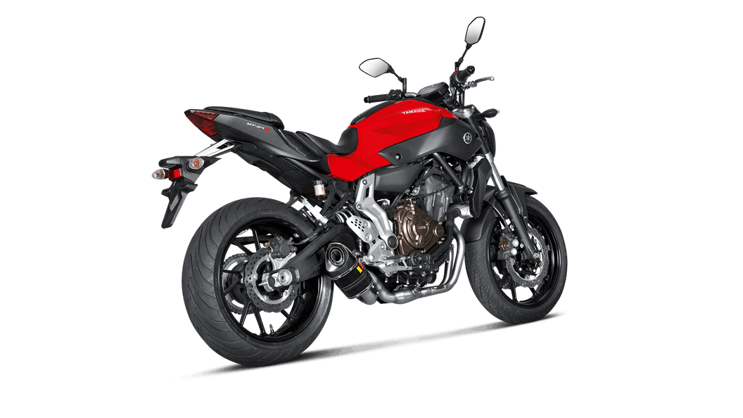 AKRAPOVIC S-Y7R2-AFC Racing Line (Carbon) for YAMAHA MT-07/FZ-07 2014-2016 Photo-2