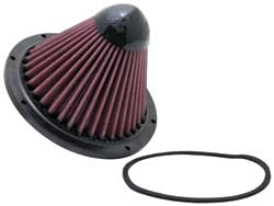 K&N RC-5052 Round Air Filter 6-5/8" B-OD, 4" B-ID, 2-3/8" T-OD, 5-1/4" H Photo-0