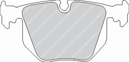 FERODO FCP859R Front Brake Pads DS3000 for NISSAN Micra 1993-2000 Photo-0