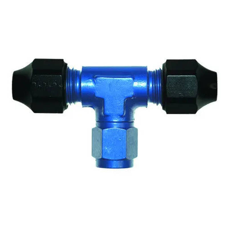 GOODRIDGE HL854-06D Hardline-T-Stück -06F sw on side D (10mm) Photo-0