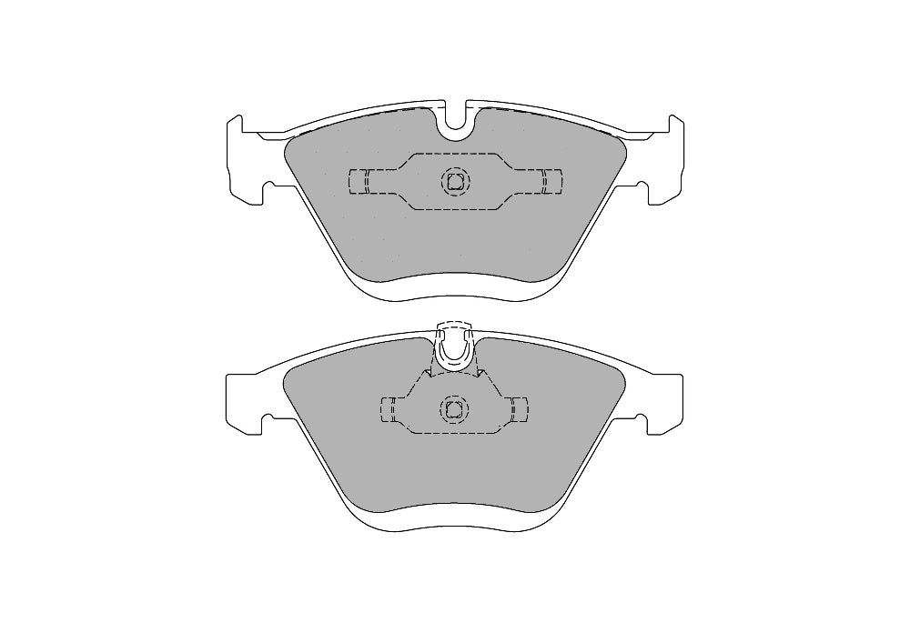 FERODO FCP1628W Front Brake Pads DS1.11 for BMW M3 (E92) Photo-0