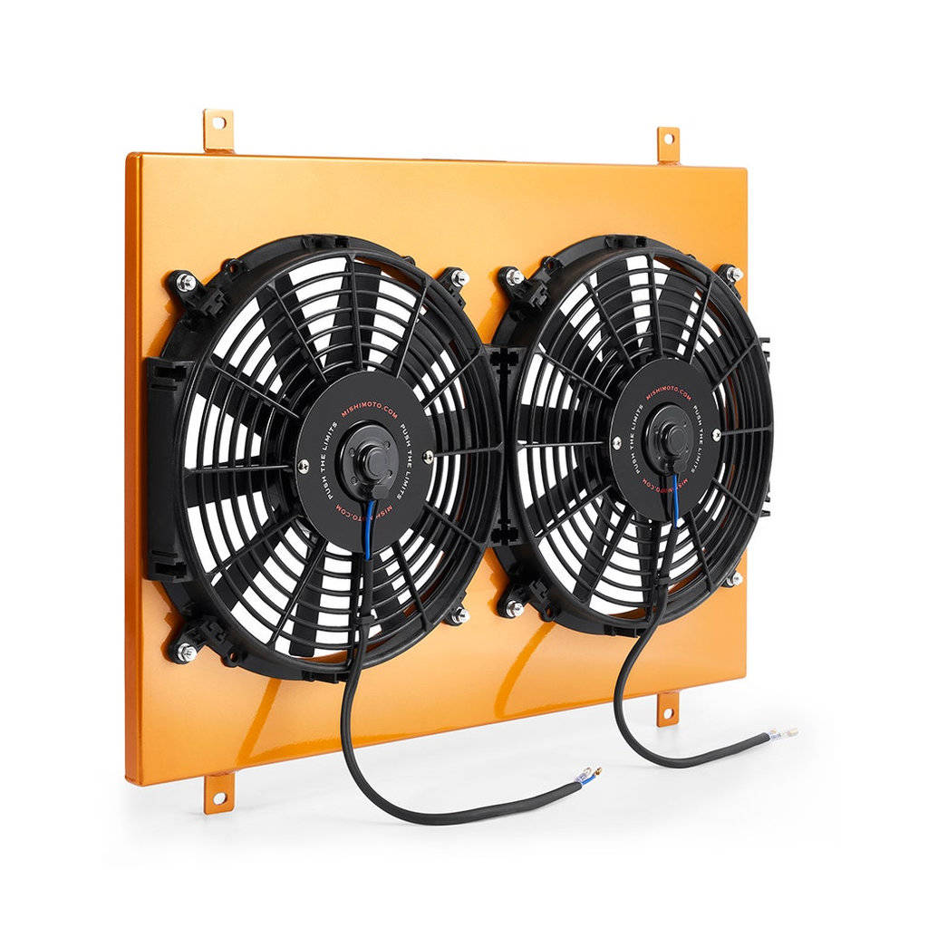MISHIMOTO MMFS-MUS-79 Performance Aluminum Fan Shroud Kit FORD MUSTANG 79-93 Photo-5