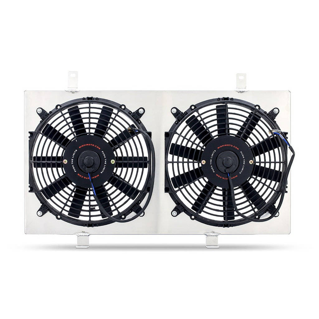 MISHIMOTO MMFS-S13-89SR Performance Aluminum Fan Shroud Kit NISSAN 240SX S13 SR20DET 89-94 Photo-0