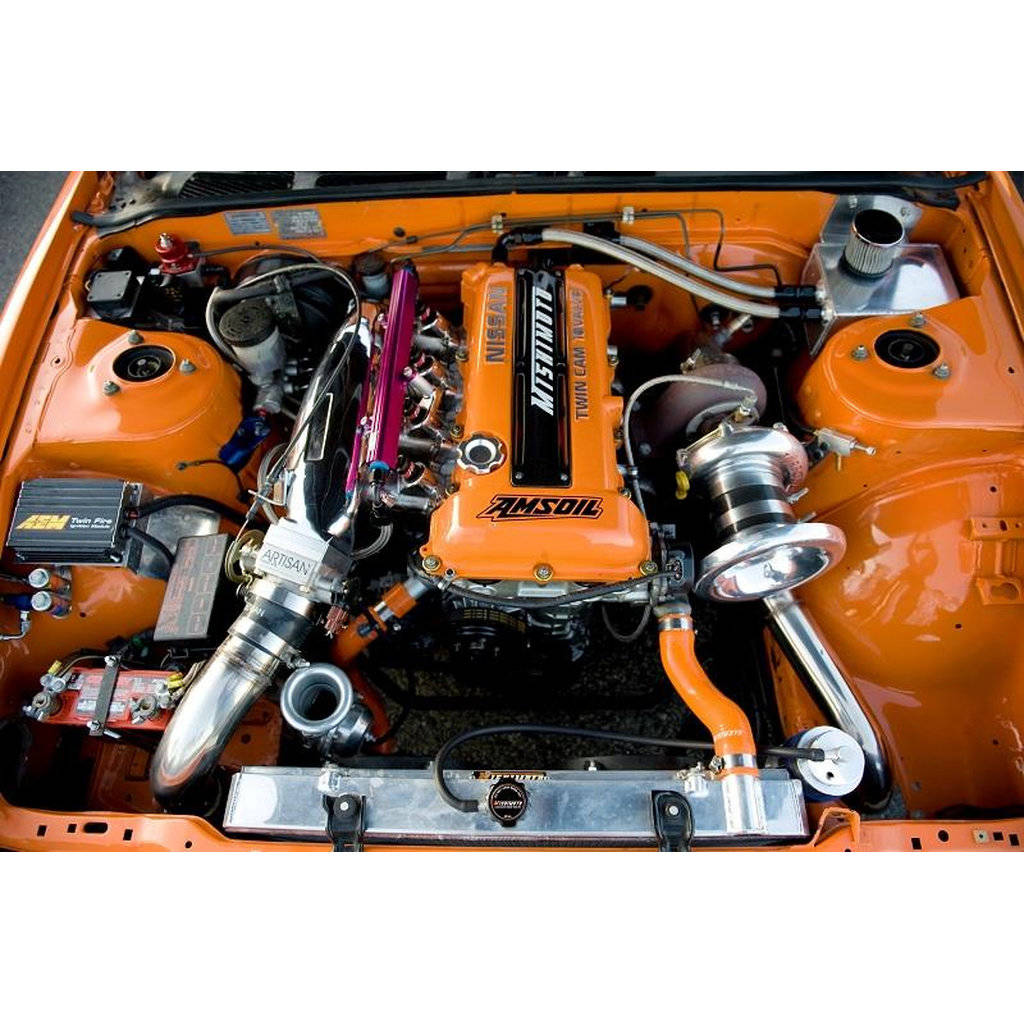 MISHIMOTO MMFS-S13-89SR Performance Aluminum Fan Shroud Kit NISSAN 240SX S13 SR20DET 89-94 Photo-5