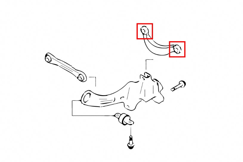 HARDRACE 6633 REAR UPPER ARM BUSHING (HARDEN RUBBER) 4PCS/SET NEW FOCUS/MAZDA3/MAZDA5 Photo-1