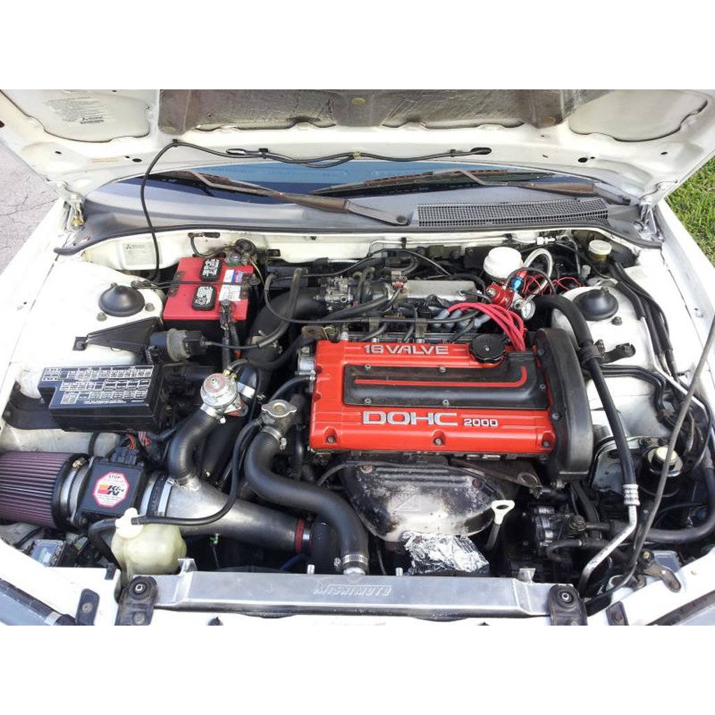 MISHIMOTO MMRAD-ECL-95T Radiator MITSUBISHI ECLIPSE TURBO 95-99 (Manual Transmission) Photo-6