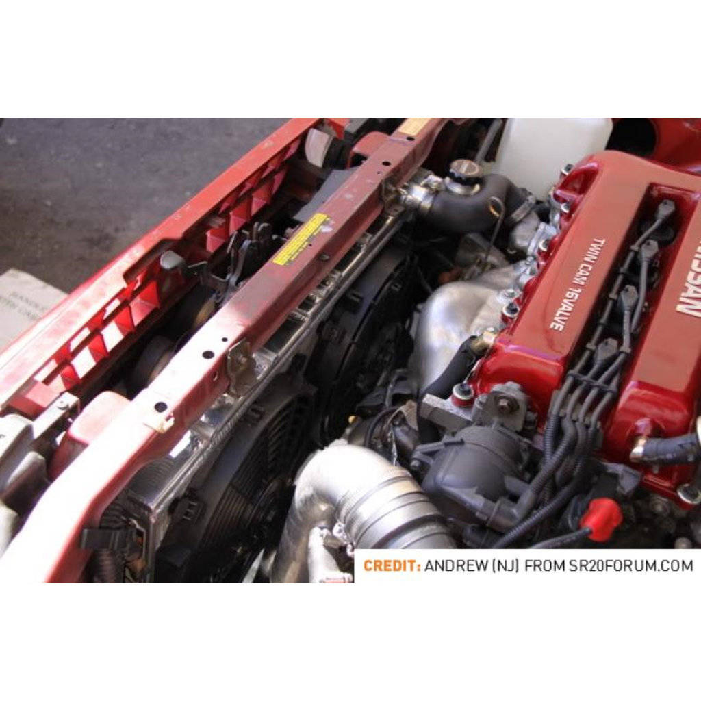 MISHIMOTO MMRAD-SEN-91SR Radiator NISSAN SENATRA w/SR20 91-99 (Manual Transmission) Photo-8