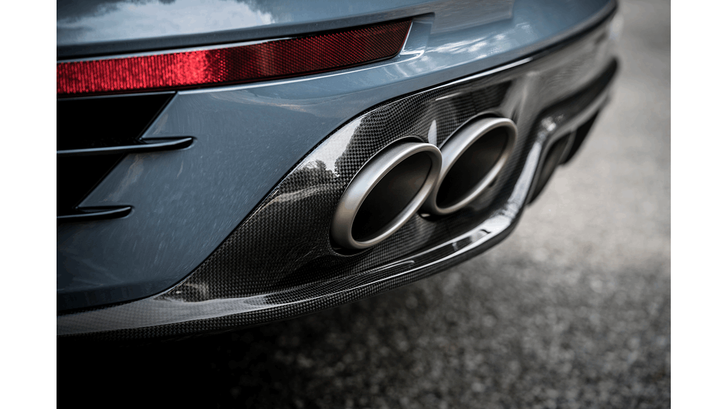 AKRAPOVIC S-PO/TI/6H PORSCHE 911 TURBO / TURBO S (991.2) 2016-2019 ECE Type Approval Photo-5