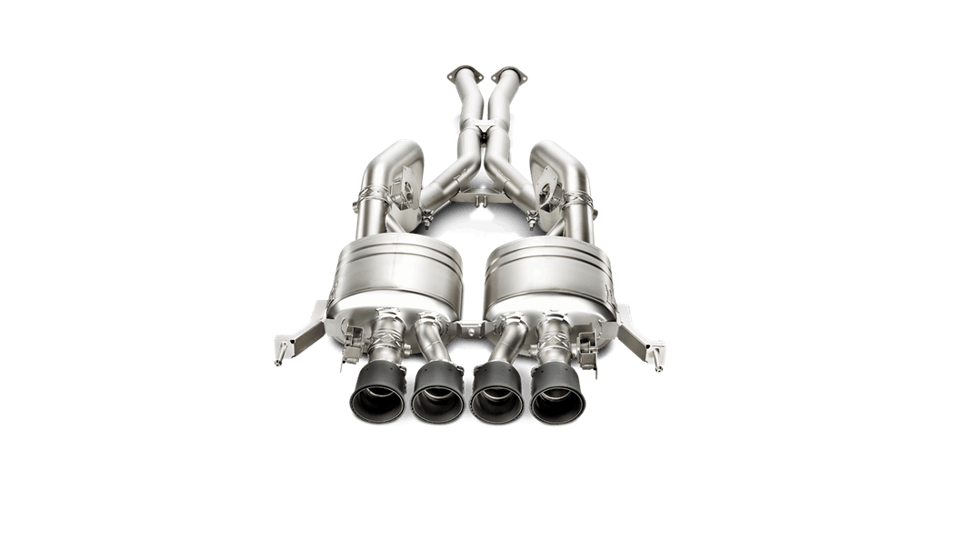 AKRAPOVIC S-CO/TI/1 Evolution Line (Titanium) CHEVROLET CORVETTE Stingray/Grand Sport (C7) 2014-2019 Photo-0