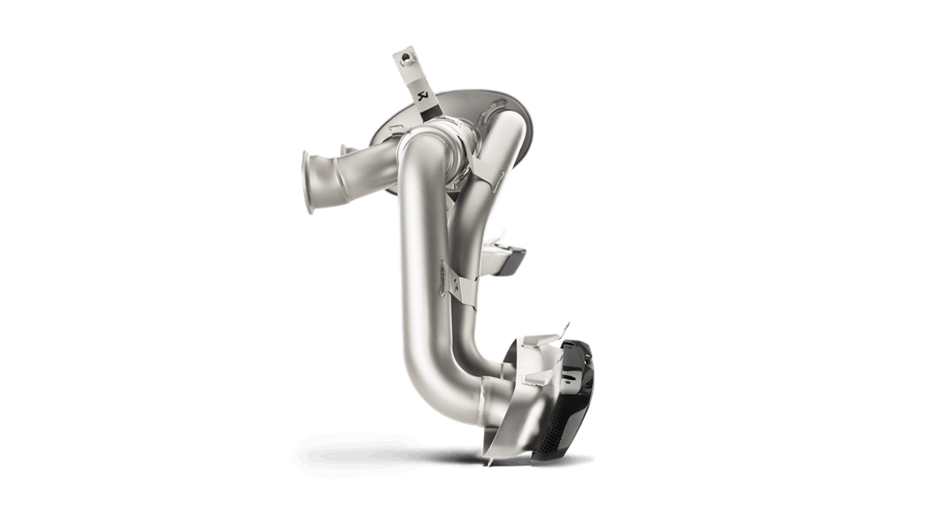 AKRAPOVIC S-AUR8SO3-T Slip-On Line (Titanium) AUDI R8 5.2 FSI Coupé/Spyder 2016-2018 Photo-2