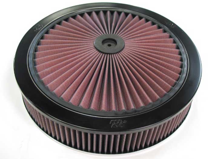 K&N 66-3040 X-Stream Top Assembly 5-1/8", 14"X2.75"H, 1.25 DRP BSE W/X-STREAM TOP Photo-0