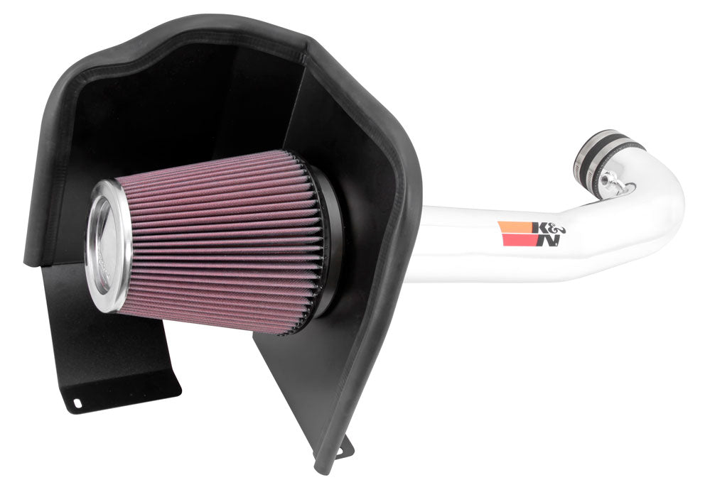 K&N 77-3082KP Performance Air Intake System PERF. INTAKE KIT; CHEVROLET/GMC 1500 V8-5.3/6.2L F/I, 14-15 Photo-0