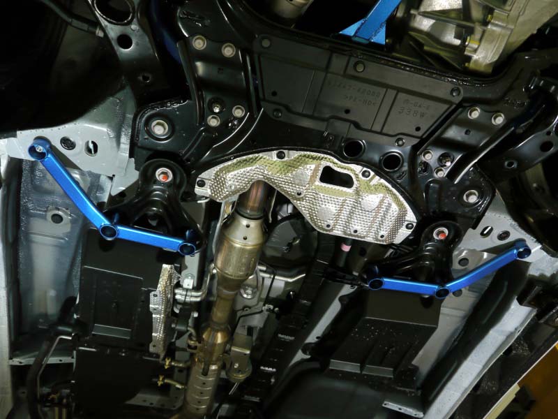 CUSCO 945 492 FS Power brace floor front side for TOYOTA Alphard Hybrid/Estima Hybrid/Vellfire Hybrid Photo-1