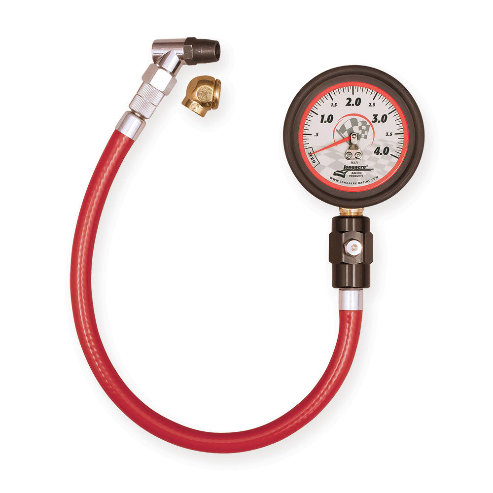 LONGACRE 52073 Analog Manometer (0-4 bar) 65 mm Photo-0