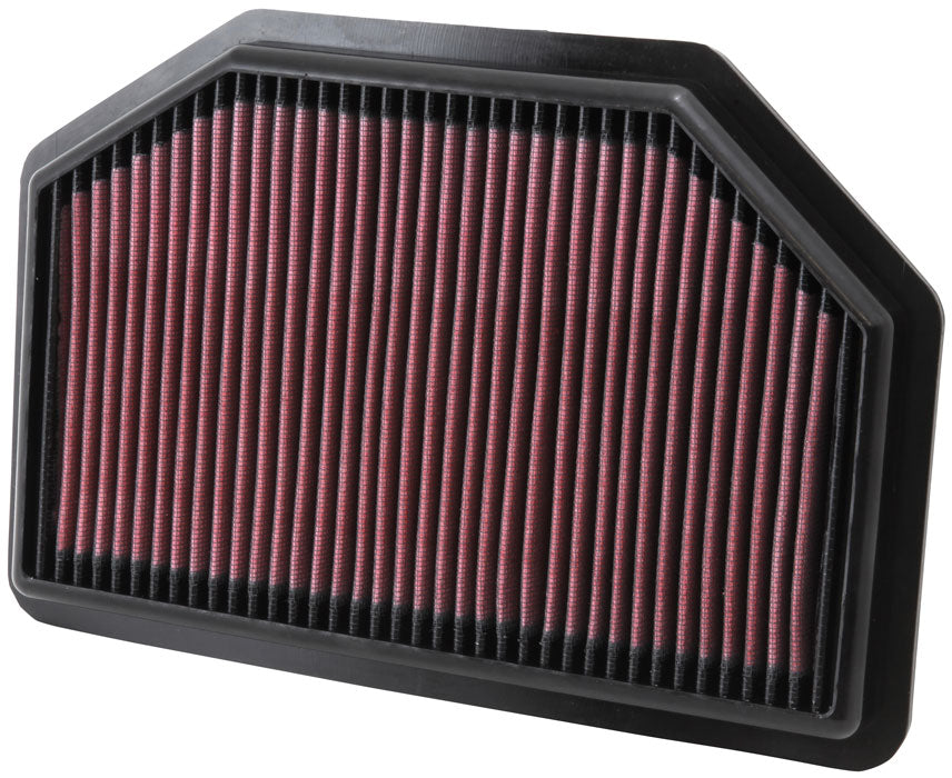 K&N 33-2481 Replacement Air Filter HYUNDAI GENESIS COUPE V6-3.8L F/I; 2013-2015 Photo-0