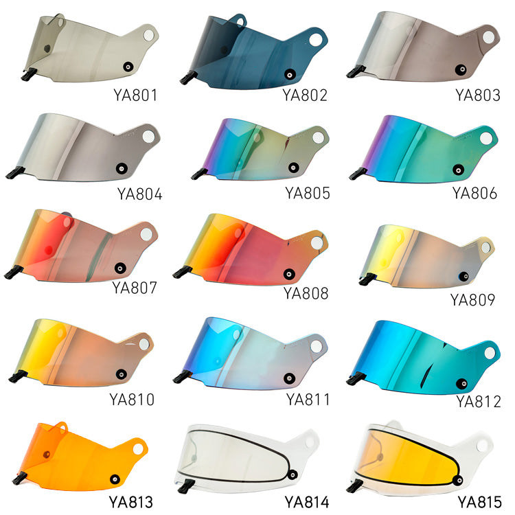 STILO YA0805 ST5 Iridium blue medium visor Photo-1