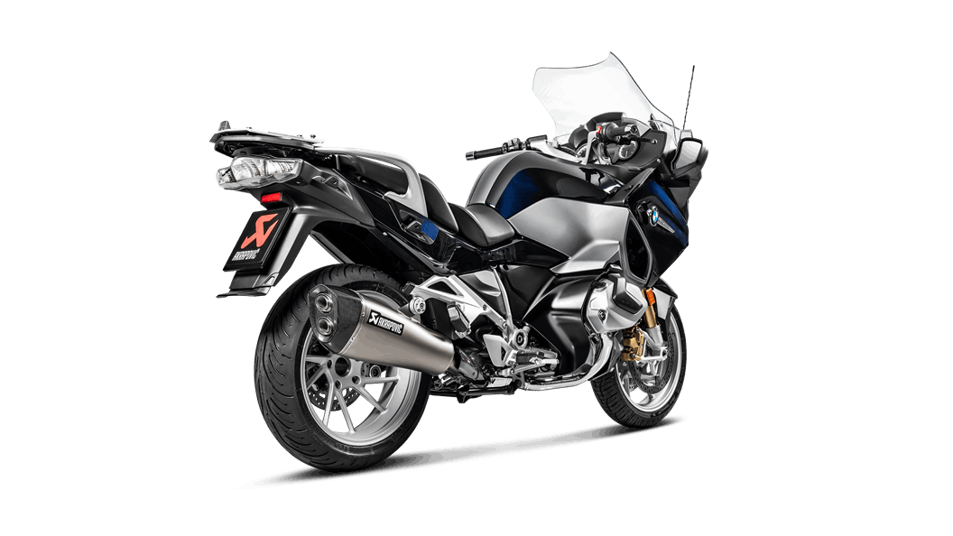 AKRAPOVIC S-B12SO21-HALAGT Slip-On Line (Titanium) BMW R 1250 RT 2019-2019 EC/ECE Type Approval Photo-1