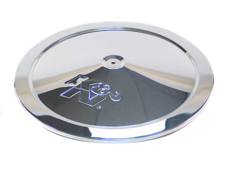 K&N 07377 16 Inch Top PlateTP; 16"OD CHROMED STEEL Photo-1