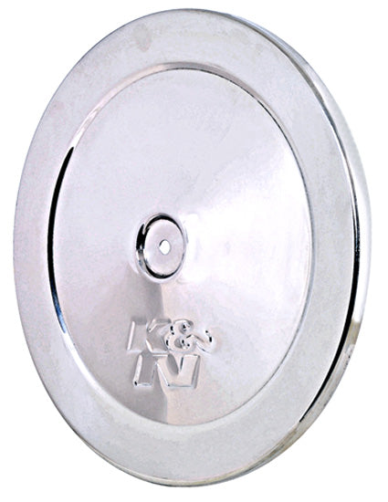 K&N 06883 9 Inch Top PlateTP; 9"D, SS, HI-RISE LOGO, UNSTAMPED Photo-1