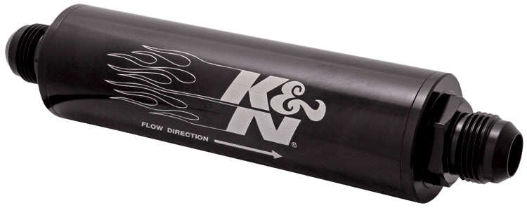 K&N 81-1005 Fuel/Oil Filter IN-LINE GAS/OIL Filter - 12AN, 25 MICRON Photo-0