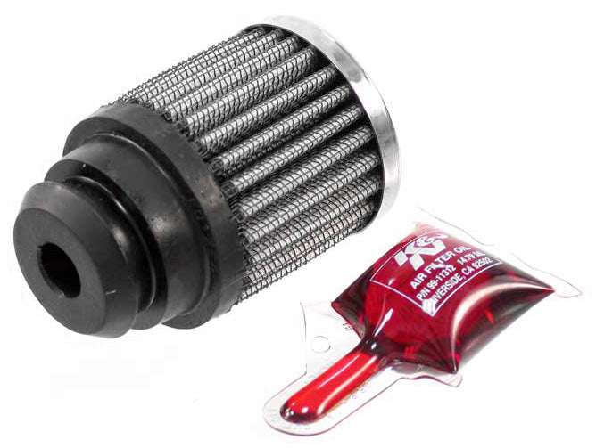 K&N 62-1485 Vent Air Filter/BreatherC/V PUSH-IN 2"OD 2-1/4"H CR Photo-0