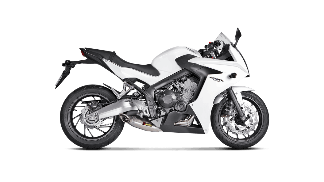 AKRAPOVIC S-H6R11-AFT Racing Line (Titanium) Honda CB 650 F 2014-16 Photo-3