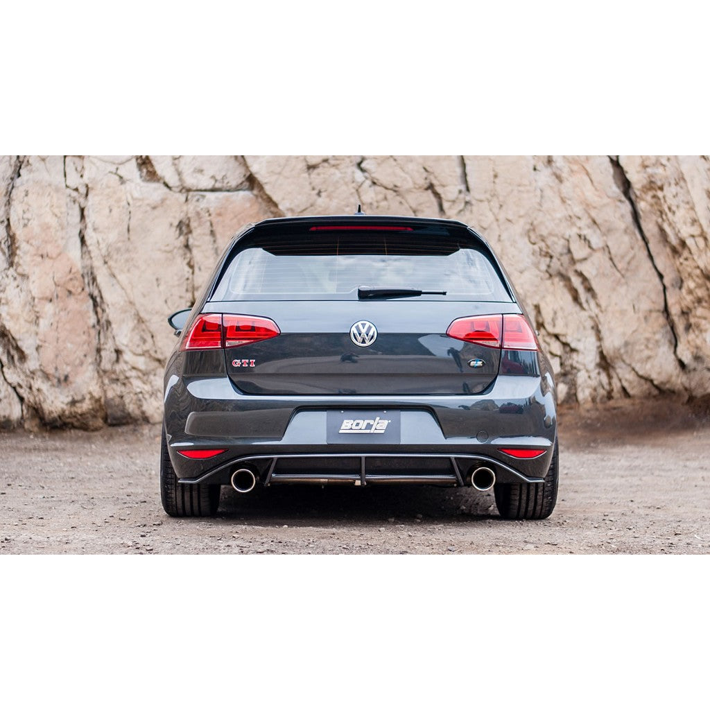 BORLA 140597 Cat Back Exhaust System VW GOLF GTI MkVII 15 - 2.0L Photo-1