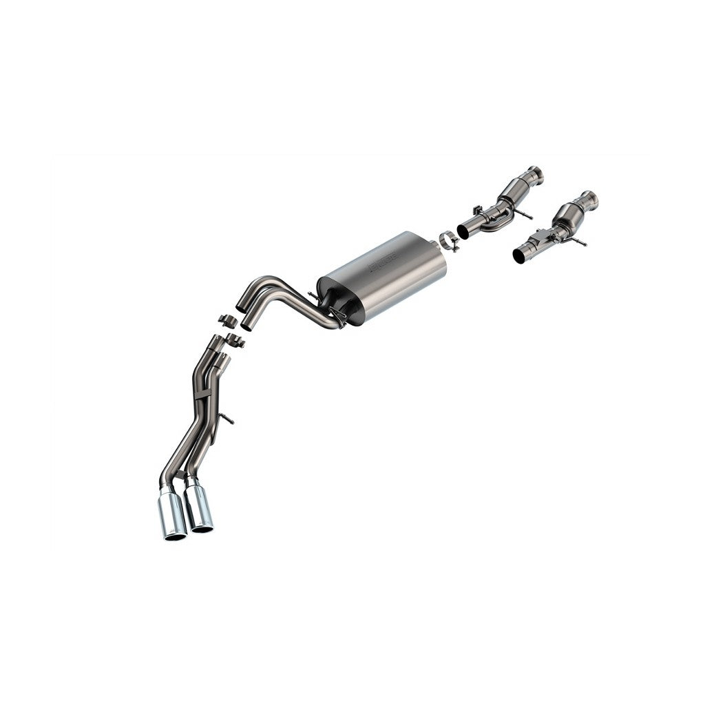 BORLA 140559 Cat Back Exhaust System ESCALADE / DENALI 15- 6.2L V8 Touring Photo-0