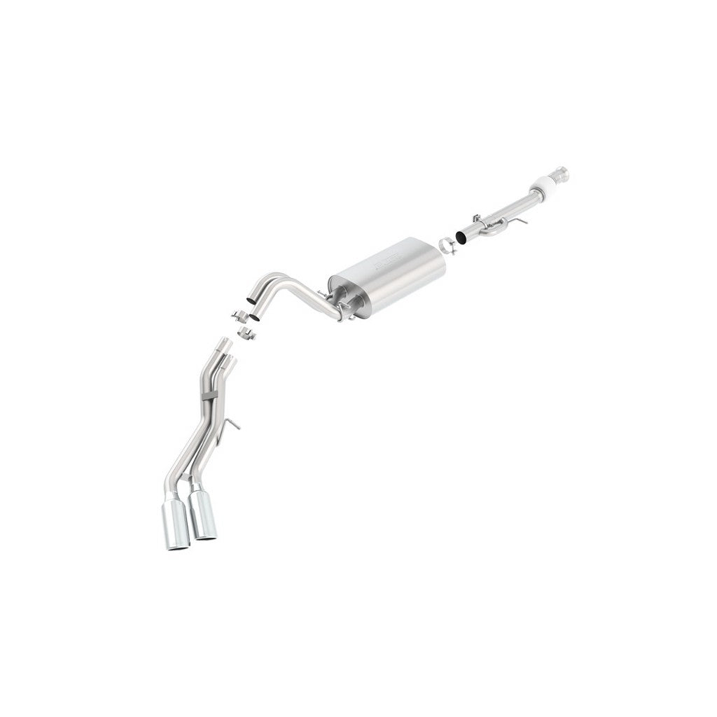 BORLA 140560 Cat Back Exhaust System Escalade ESV V8-6.2L RWD, Tip №18 Touring Photo-0