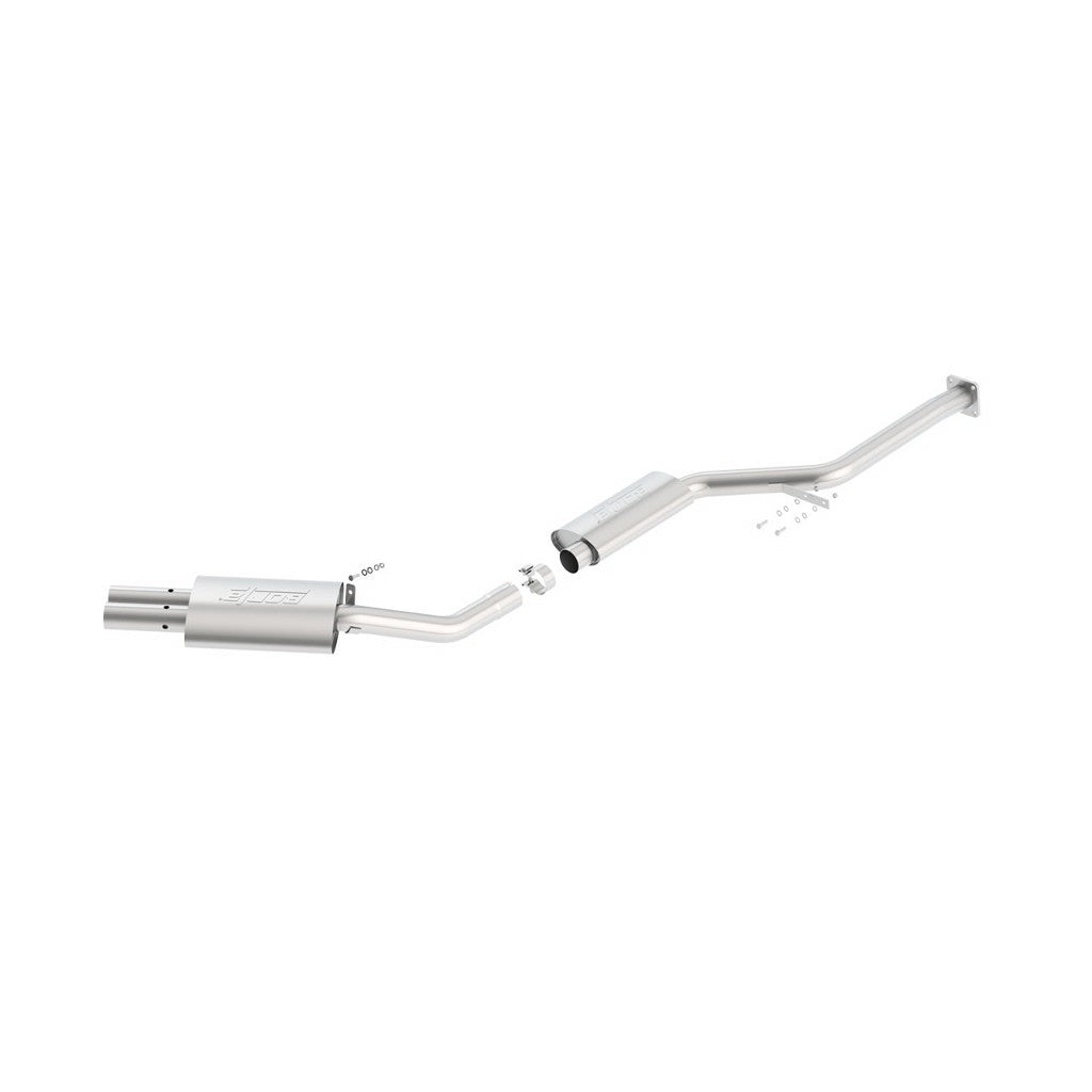 BORLA 140567 Cat Back Exhaust System, 928 4.5L V8 RWD Tip №25 1978, sound Touring Photo-0