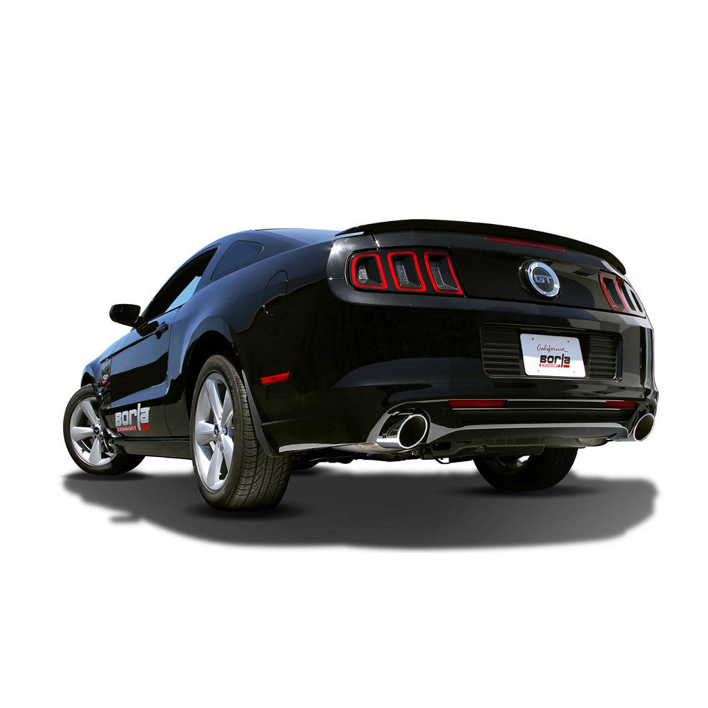 BORLA 11838 Rear Section, Mustang GT 13-14/ Boss 302 13-14 V8-5.0L, Tip №36, 2013-14, sound ATAK Photo-1