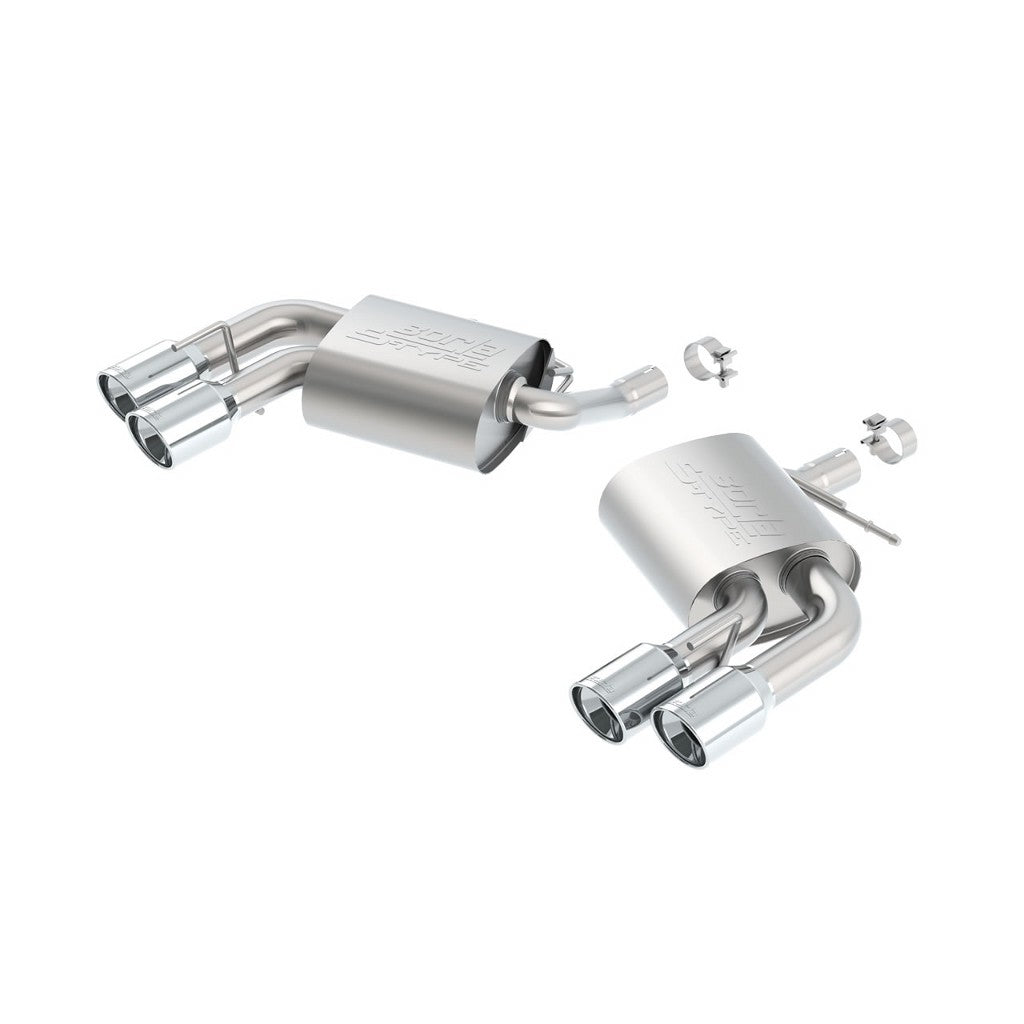 BORLA 11926 Rear Section, CAMARO LT V6-3.6L endpipes №47, 2016-17, sound S-TYPE Photo-0