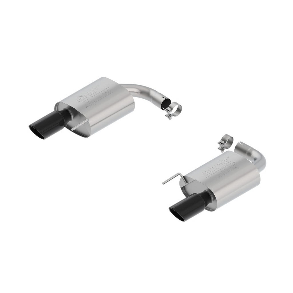 BORLA 11895BC Rear Section, Mustang GT V8-5.0L, Tip №49, 2015-16, sound ATAK Photo-0