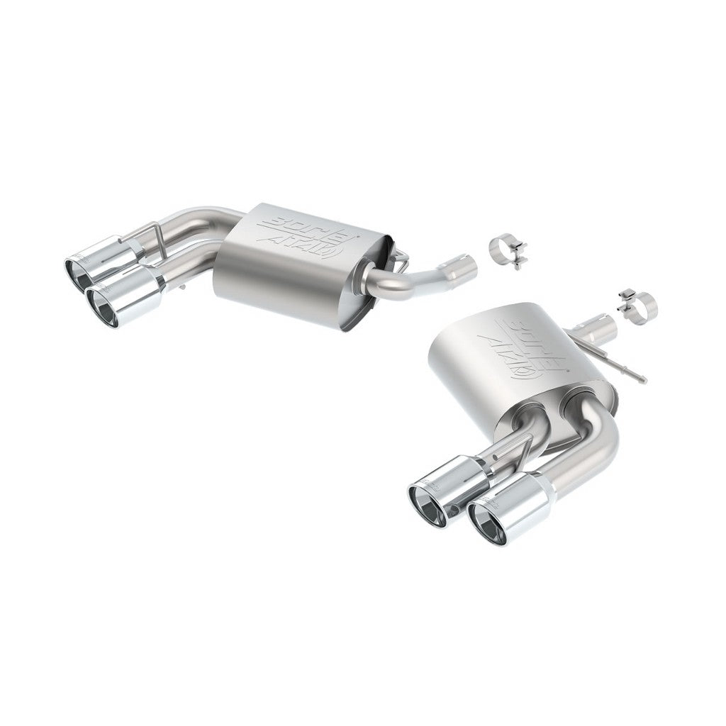 BORLA 11927 Rear Section, CAMARO LT V6-3.6L endpipes №47, 2016-17, sound ATAK Photo-0