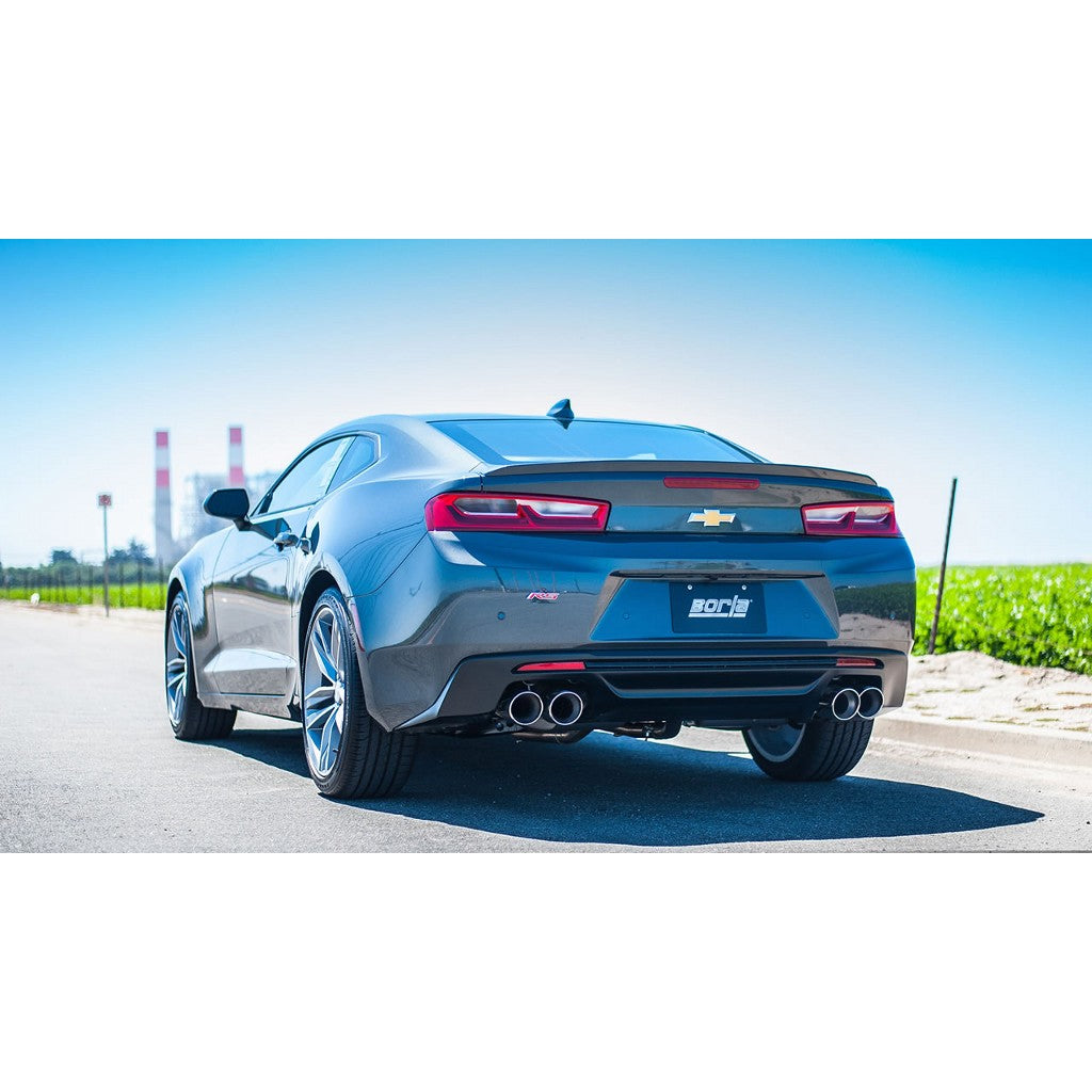 BORLA 11927 Rear Section, CAMARO LT V6-3.6L endpipes №47, 2016-17, sound ATAK Photo-1