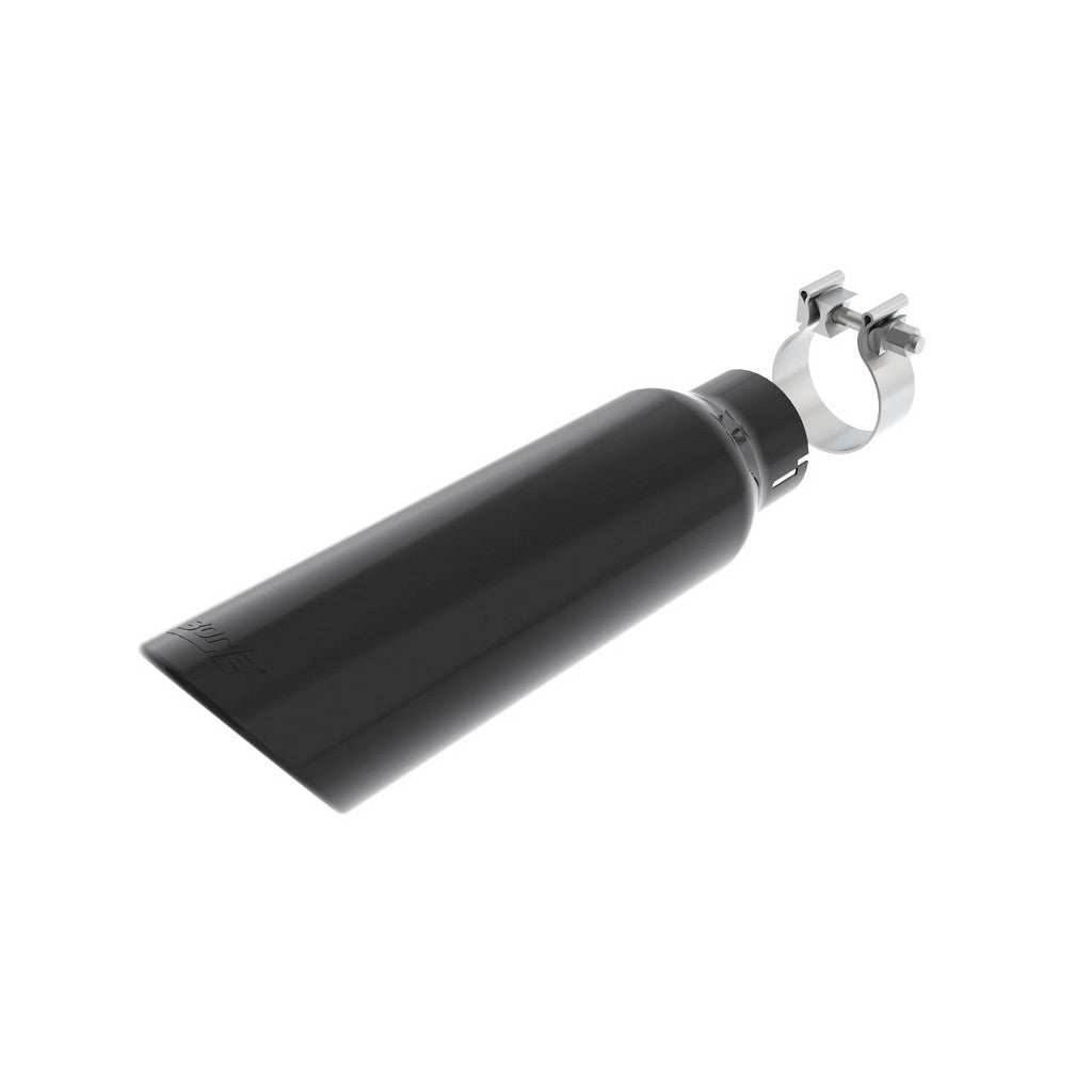 BORLA 20162 Tip №49 - inlet 69mm, x 101mm, lenght 356mm (black chrome) Photo-0