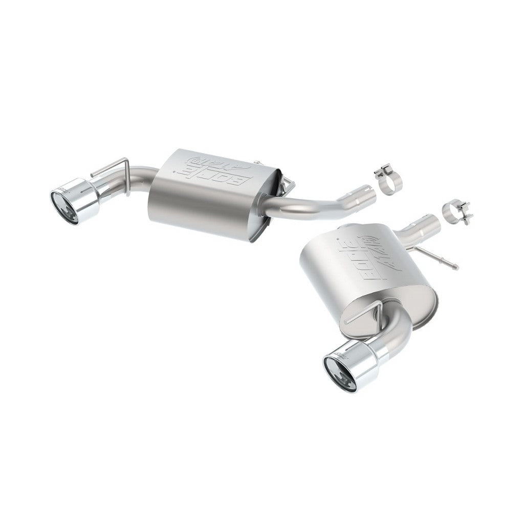 BORLA 11934 Rear Section, CAMARO 2.0L Turbo endpipes №35, 2016-17, sound ATAK Photo-0
