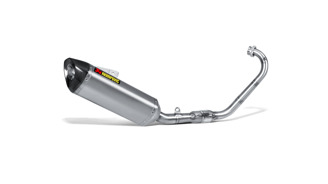 AKRAPOVIC S-Y125R4-HRT Racing Line (Titanium) Yamaha MT-125 2014-2019 Photo-0