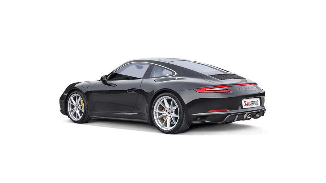 AKRAPOVIC S-PO/TI/5H Slip-On Line (Titanium) - for OE sport exhaust PORSCHE 911 Carrera/S/4/4S/GTS (991.2) 2016-2018 ECE Type Approval Photo-2