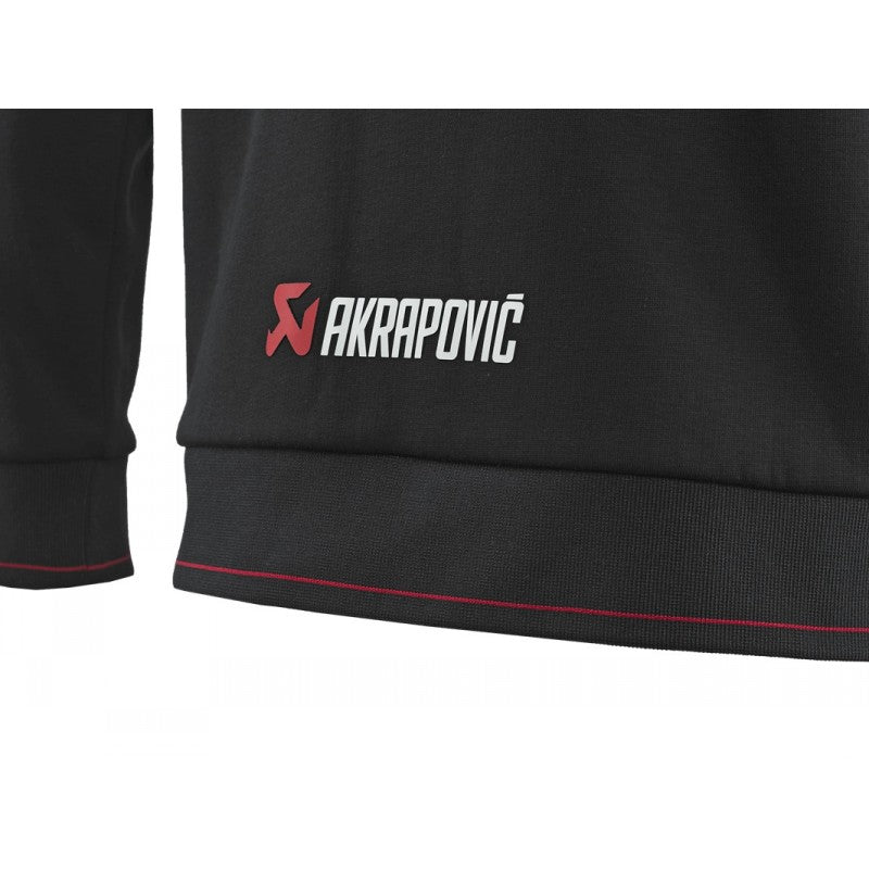 AKRAPOVIC 802065 Zip Hoodie Corpo Black Women XL Photo-4
