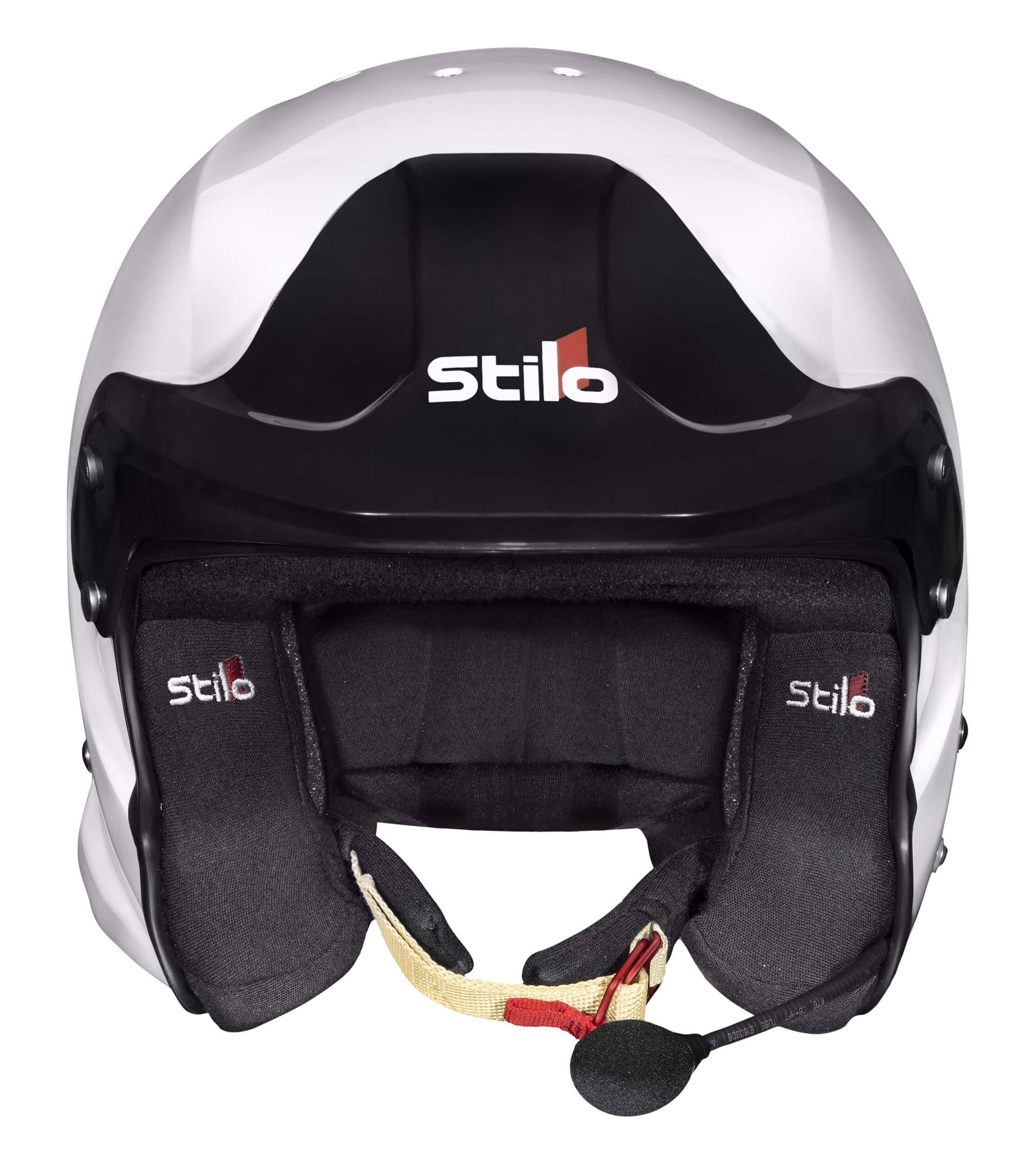 STILO AA0112DF2T580101 Venti TROPHY RALLY Composite Racing helmet, no HANS clips, FIA/SNELL 2020, white, size 58 Photo-0