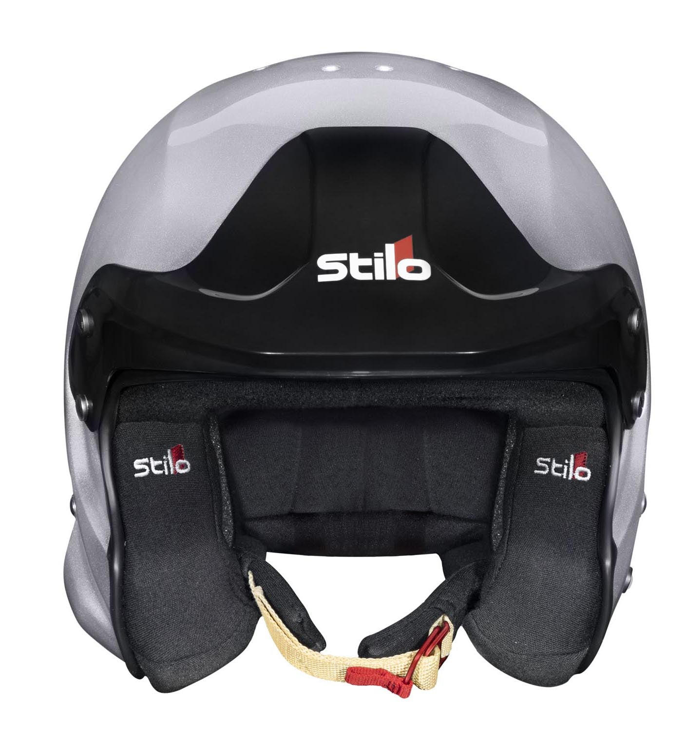 STILO AA0112AG2T63 Venti TROPHY JET Composite Racing helmet, HANS, FIA/SNELL 2020, silver, size 63 Photo-0