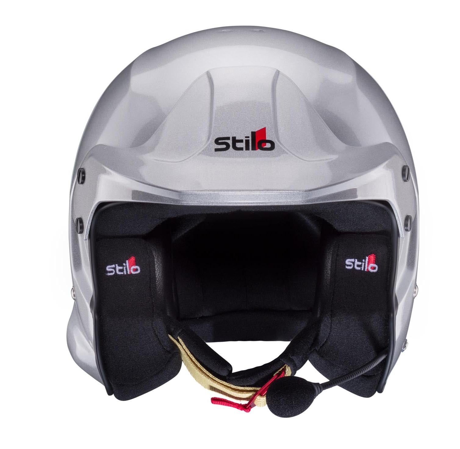 STILO AA0112EG2T58 Venti TROPHY PLUS Racing helmet, open face, intercom, FIA/Snell 2020, silver, size 58 Photo-0