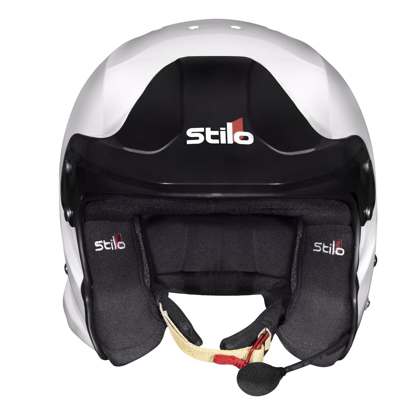 STILO AA0112DG2T630101 Venti TROPHY RALLY Composite Racing helmet, HANS clips, FIA/SNELL 2020, white, size 63 Photo-0
