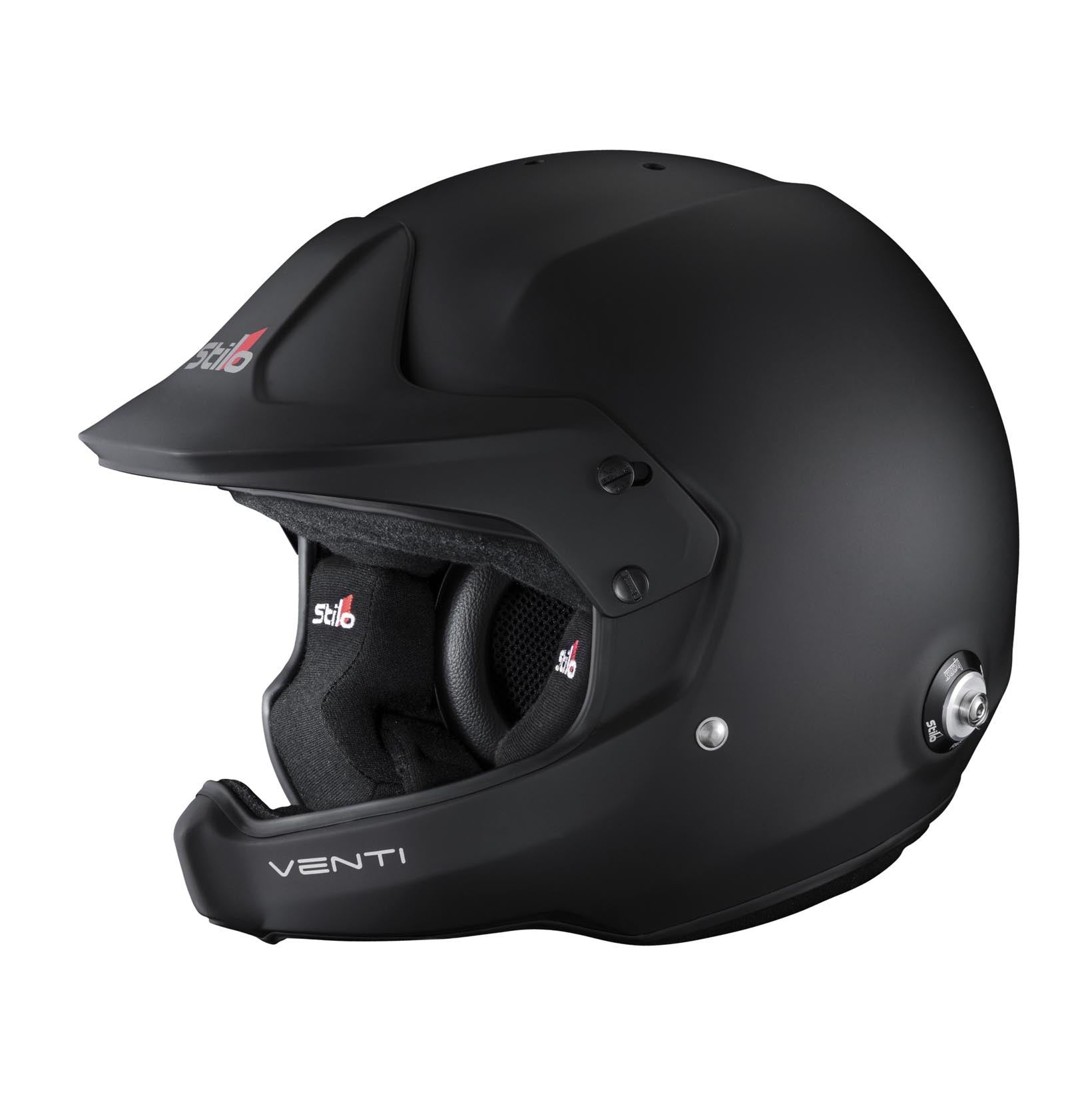 STILO AA0220BG2T550401 Venti WRC DES Composite Rally Racing helmet, FIA/SNELL 2020, matt black, size 55 Photo-2